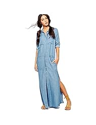 Denim Winter Elbow Length Sleeves  Dress
