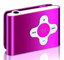 Sweex Clipz 2GB MP3-Player pink