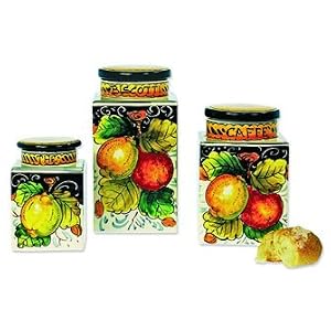 Covered Canisters Set by