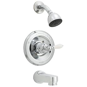 Delta Faucet 1448-712-715 Classic Single-Handle Tub and Shower Faucet, Chrome