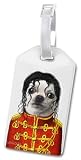 from Luggage Tags Michael Jackson Dog Luggage Tag