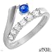 FRIEDRICH STAHL Made in Germany Elegant and Beautiful Ring With 1.00ctw Cubic zirconia Crafted in 925 Sterling silver - Certificate Available.