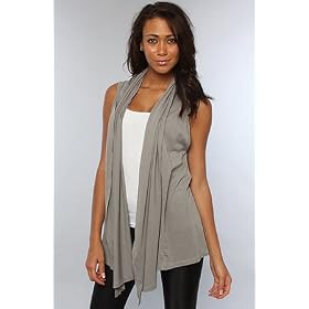 Buy Alternative Apparel The Rhoda Sleeveless Cardigan in Gray,Sweaters for Women by Alternative