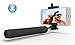 Selfie stick, Kiwii Bluetooth monopod, Extendable Wireless Bluetooth Selfie Stick with built-in Bluetooth Remote Shutter w/ Adjustable Phone Holder for iPhone 6/ 6 Plus, iPhone 5 5s 5c, Android, Bluetooth
