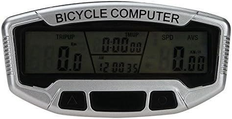 LCD Bike Bicycle Computer Odometer Speedometer Velometer Backlight 28 Functions