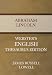 Books : Abraham Lincoln - Webster's English Thesaurus Edition
