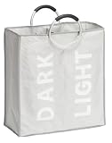 WENKO 3440002100 W�schesammler Stone XL - Textilgewebe, 24 x 54 x 52 cm, grau