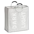 WENKO 3440002100 W�schesammler Stone XL - Textilgewebe, 24 x 54 x 52 cm, grau