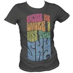Juniors' Jimi Hendrix Kiss The Sky T-shirt