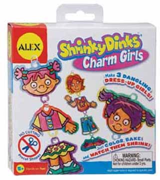 Alex Toys Shrinky Dink Kits, Charm Girls