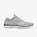 Nike Womens Free TR Flyknit Platinum White Gold Sneaker