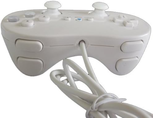 Generic Classic Pro Controller For Nintendo Wii/WiiU White