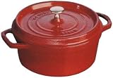 Review Staub 1102403 / Staub Round Cocotte in Red 24cm/3.7L 9-110-24-03
