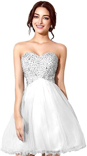 Favebridal 2015 Women's Evening Prom Cocktail Homecoming Dress FSD034WT-US2