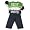 Mish Mish - Newborn/Infant Baby Boys Long Sleeved Pant Set, Blue, Green (Size 6Months)