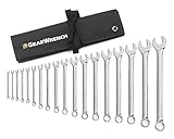 GearWrench 81917 18 Piece SAE Combination Wrench Set [並行輸入品]