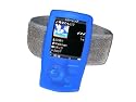 BLUE Sports Armband and Silicone Skin Case Cover for Sony Walkman Video + Screen Protector  (NW-A800, NW-A805, NW-A806, NW-A808, NWZ-A815, NWZ-A816, NWZ-A818)