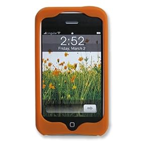 Click here to buy Incipio dermaSHOT Silicone Skin Case for iPhone 1G (Burnt Orange) by Incipio.