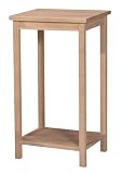 International Concepts OT-42 Accent Table, Unfinished