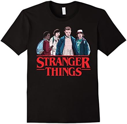 Men's Strang-er thing-s hot trend t shirt Small Black