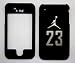 Licensed Jordan 23 Air (Black) Apple iPhone 3G 3GS Case Cover Protector Faceplate New!