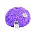 Purple Plush Round Speaker Pillow, for iPod/MP3 or Anything with a speaker jack Image