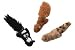 Skinneeez Cat Toys, 3" Forested, Assorted Animals