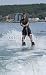 Wallmonkeys Peel and Stick Wall Decals - Water Skiing - Removable Graphic