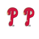 Philadelphia Phillies Post Stud Logo Earring Set Mlb Charm