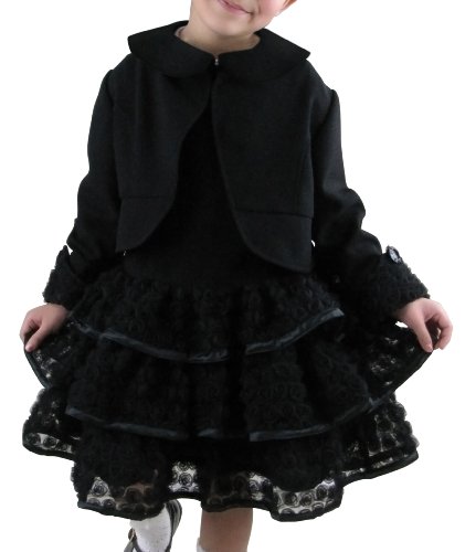 【MiniMani】ティアードローズワンピース mm02