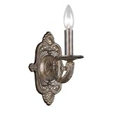 Crystorama Lighting 5111-VB Paris Flea Market Wall Sconce