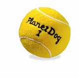Planet Dog Squeaky Plush Tennis Ball