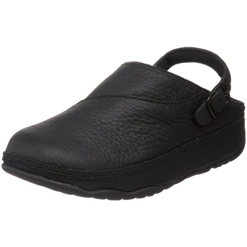  FitFlop Boys LTH Clog (Little Kid/Big Kid), Brave Night Black, 11 M US Little Kid