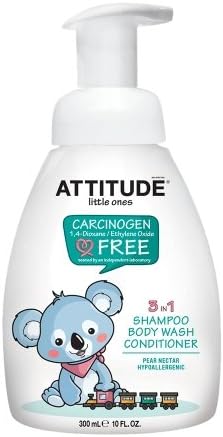 Attitude Little Ones 3 in 1 Shampoo Body Wash Conditioner Pear Nectar (pack of 2)