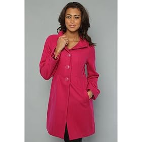 BB Dakota The Grable Coat in Strawberry,Winter Coats & Jackets for Women