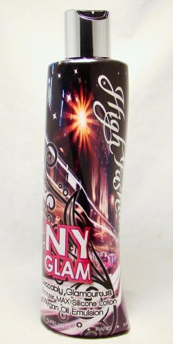 High Fashion NY Glam 50x Bronzer Max Silicone Tanning Lotion 10 oz.