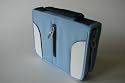 Stylish Light Blue DVD Wallet For 20 DVD's and 4 Memory Cards