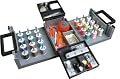 Foldaway Sewing Box - With Sewing Supplies (Black) (7.5