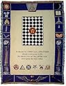 Masonic Symbols Mason Masons Cotton Throw Blanket