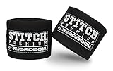 Bad Boy Stitch Premium Hand Wraps - Black