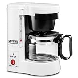 Andis 4 Cup Commercial Coffeemaker with Automatic One Hour Shut-off and Non-stick Warming Plate (Item#60040)