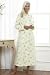 Info/Buy Floral Quilt Dressing Gown with Cotton