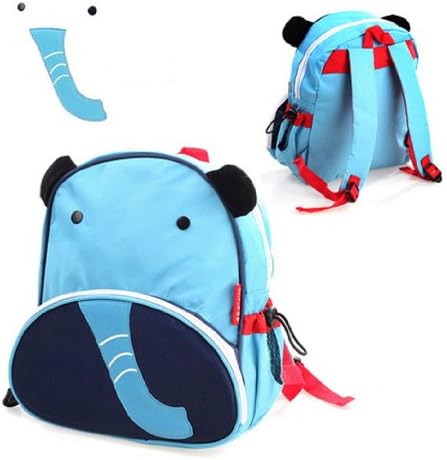 ZETE'S Animal Toddler Backpack Kindergarten Kids Baby Children School Bag Backpacks (Elephant)