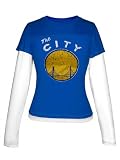 Golden State Warriors Women's Hardwood Classic Long Sleeve Layered Tee