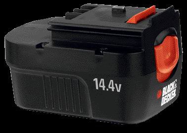 BLACK&DECKER 14.4Vスライド式バッテリーパック Z-A144