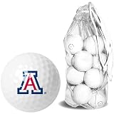 Arizona Wildcats NCAA 15 Golf Ball Clear Pack