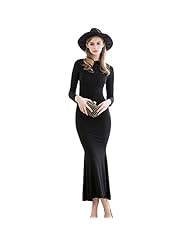 Polyester Round Neck Jeweled Slit Fitted Cocktail Elasticized   Waistline Long Sleeves Mermaid Bodycon Dress/Party Dress/Maxi Dress 