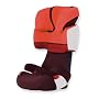 Cybex 050020001 - Solution XFix Design Chili red / bordeaux, Autokindersitz Gruppe II und III (15-36 kg), von 4 bis ca. 12 Jahre mit Isofix connect