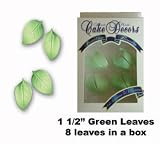 Cake Decors Green Leaves