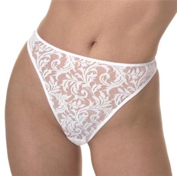 Calvin Klein Floral Stretch Lace Thong Panty